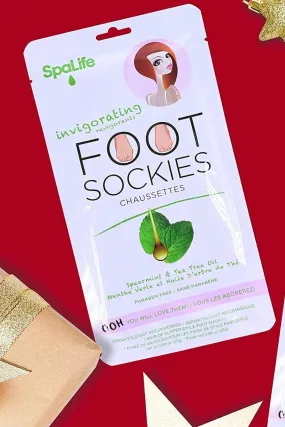 1 pair invigorating foot sockies