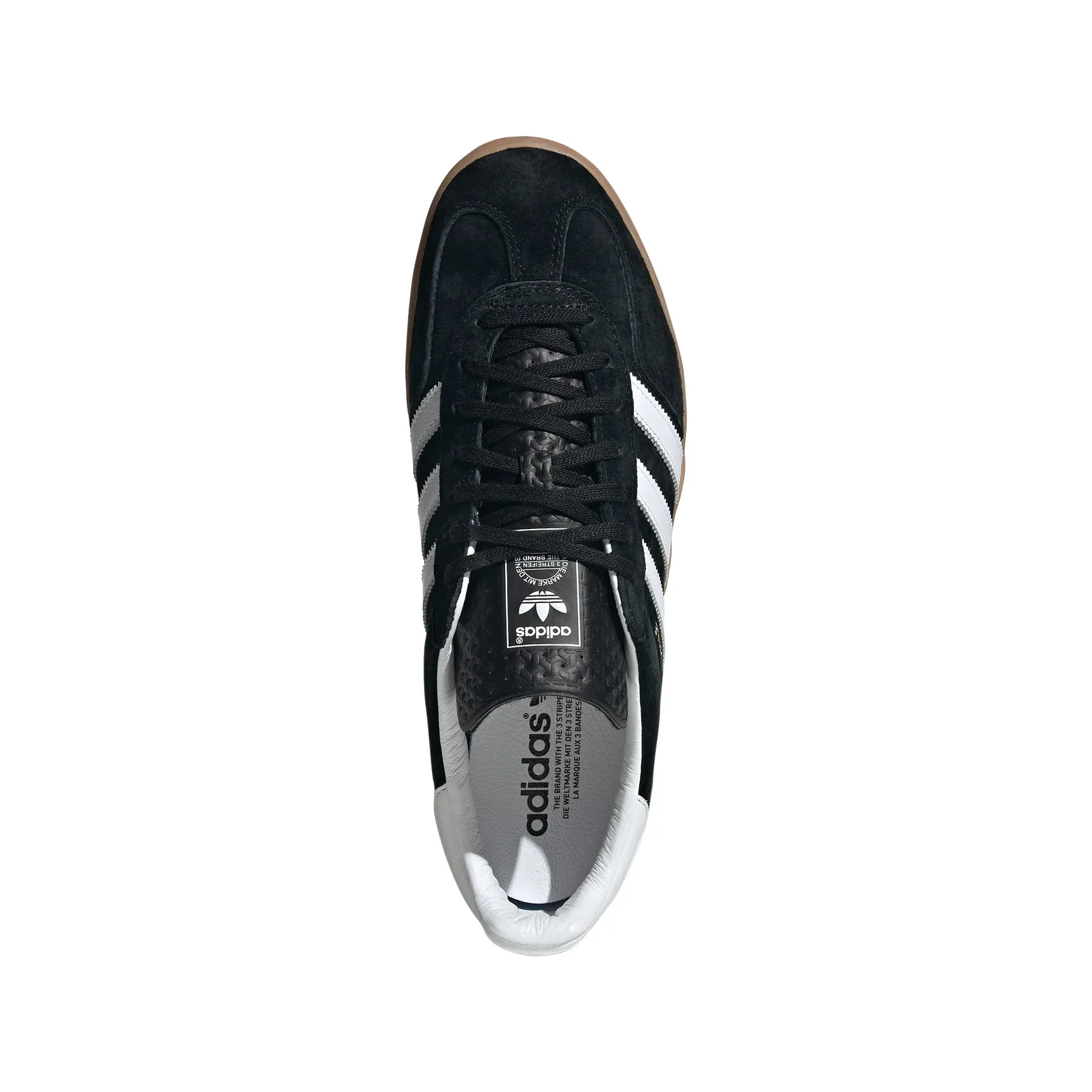 ADIDAS GAZELLE INDOOR - BLACK/WHITE/BLACK