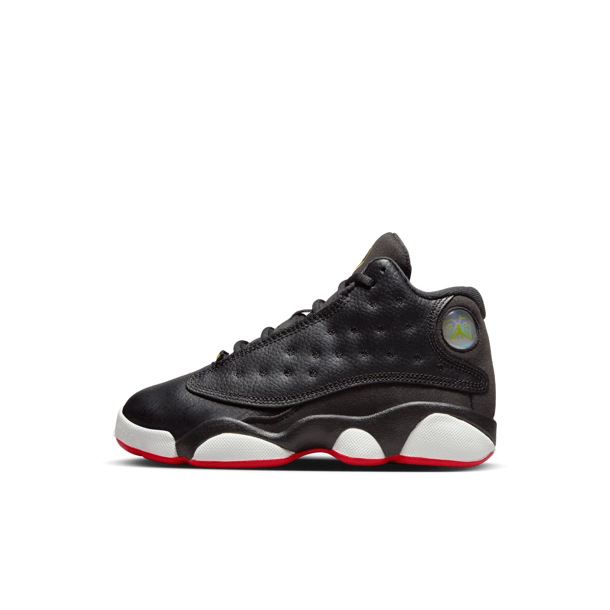 AIR JORDAN 13 RETRO PS - BLACK/TRUE RED-WHITE