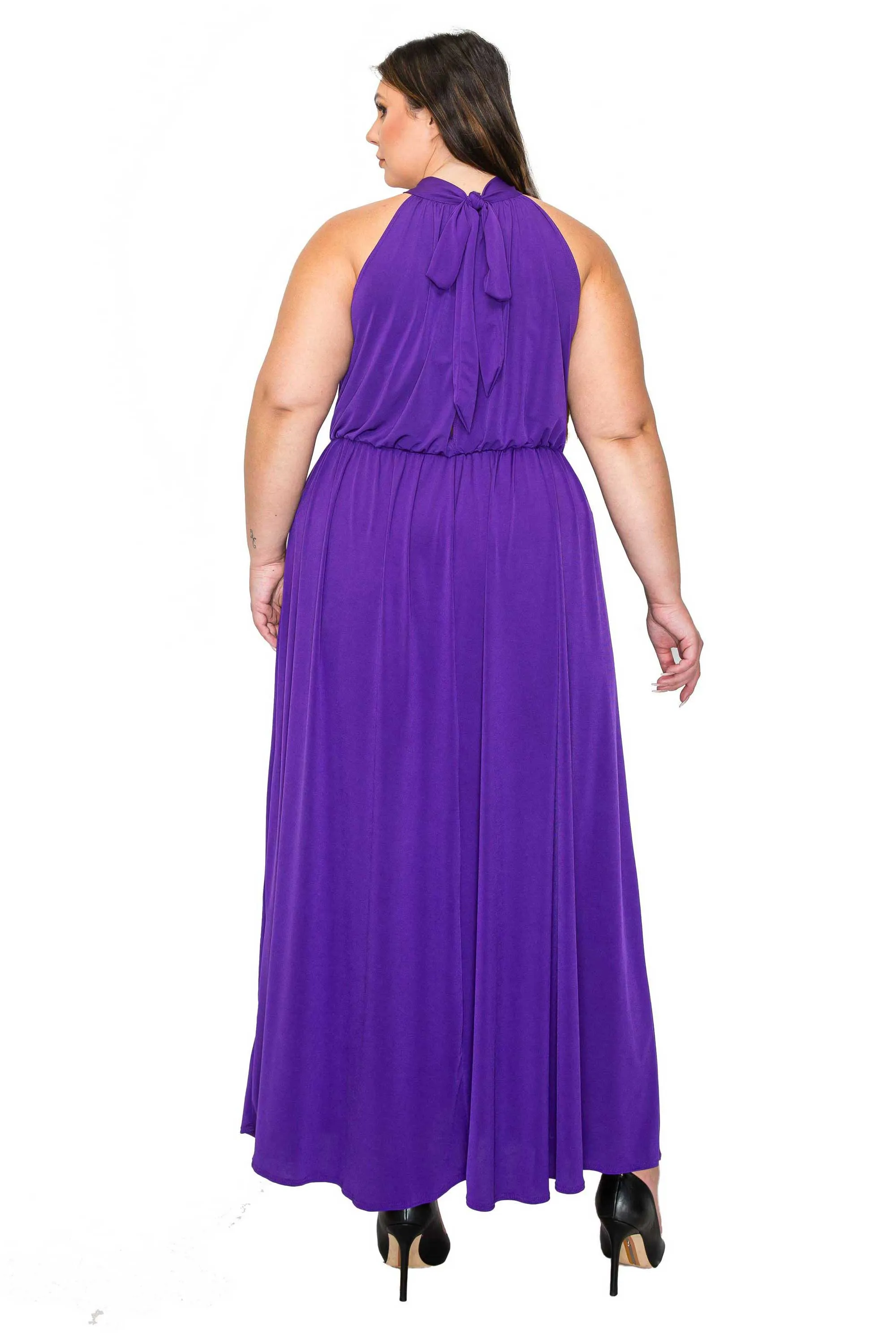 Alexis Halter Neck Maxi Dress