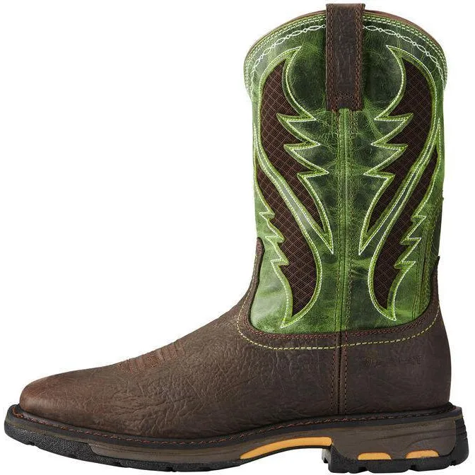 Ariat Men's WorkHog VentTEK 11" Wide Western  Work Boot - 10020083