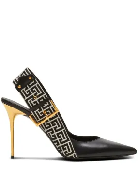 Balmain Ruby Monogram Slingback