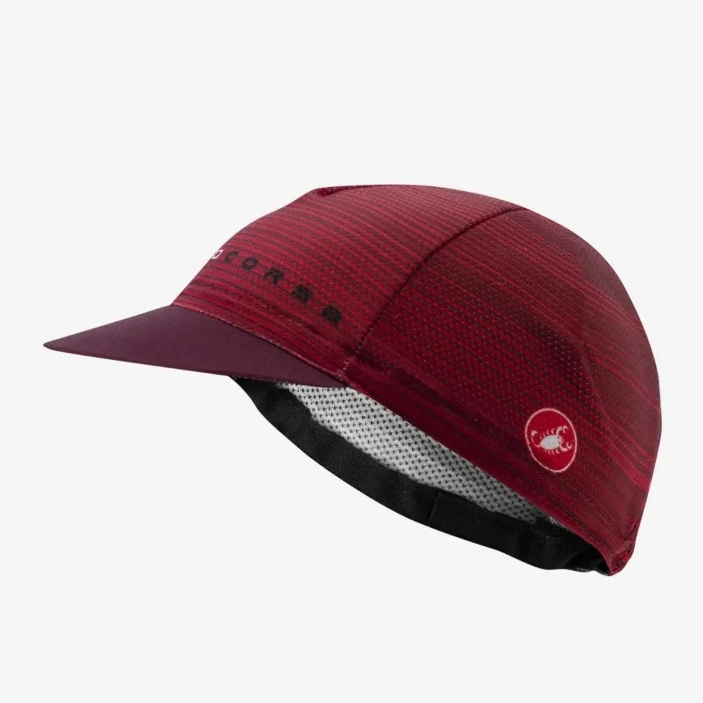 Castelli Rosso Corsa Cap