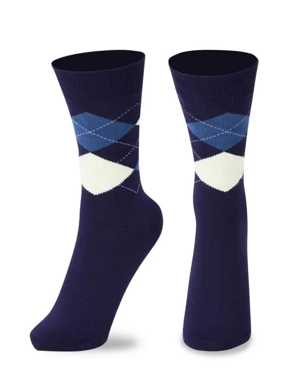 Classic Argyle Full Length Socks