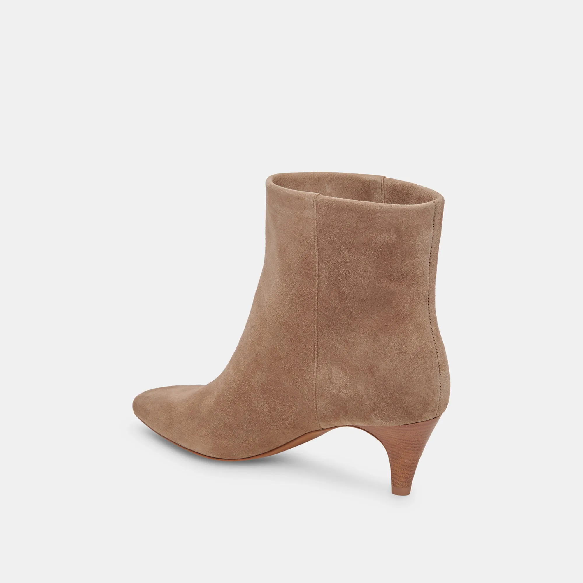 DEE WIDE BOOTIES TRUFFLE SUEDE