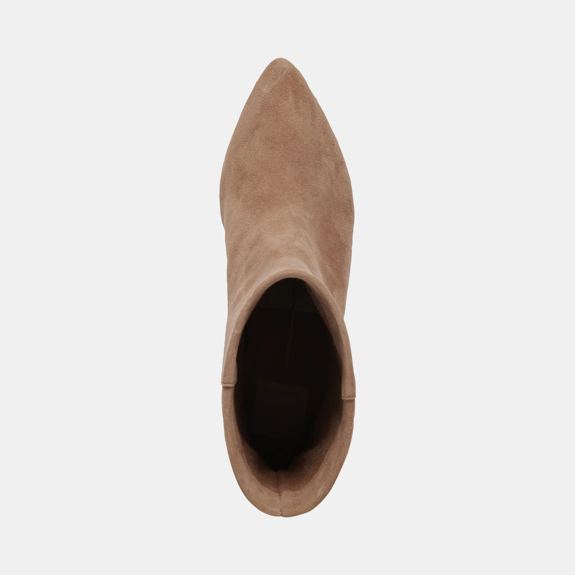 DEE WIDE BOOTIES TRUFFLE SUEDE