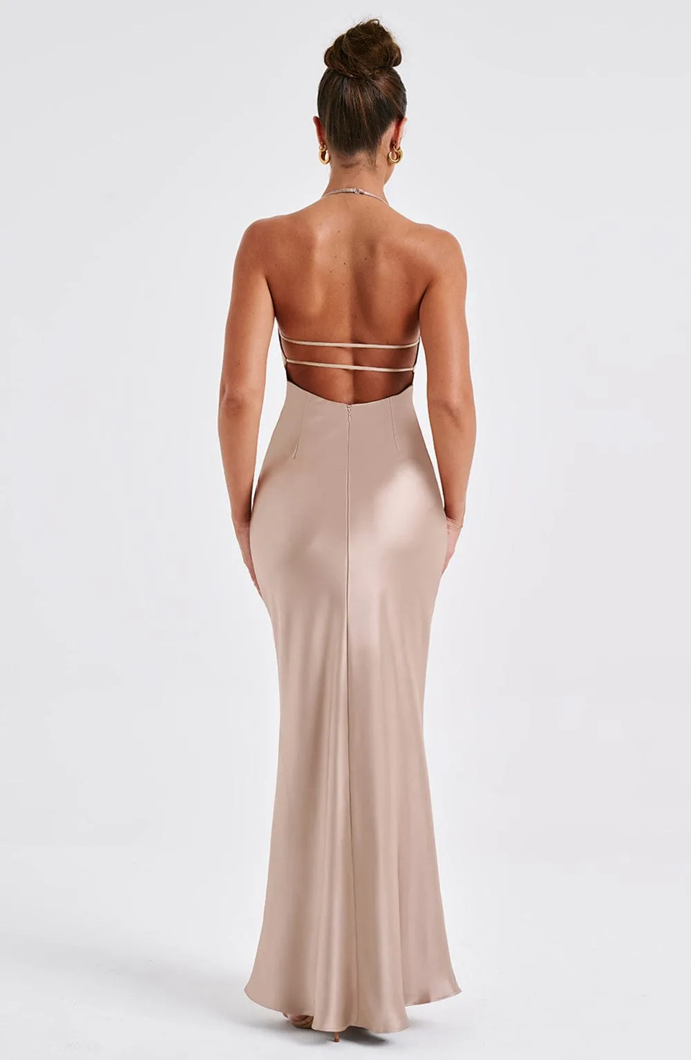 Delphine Maxi Dress - Champagne