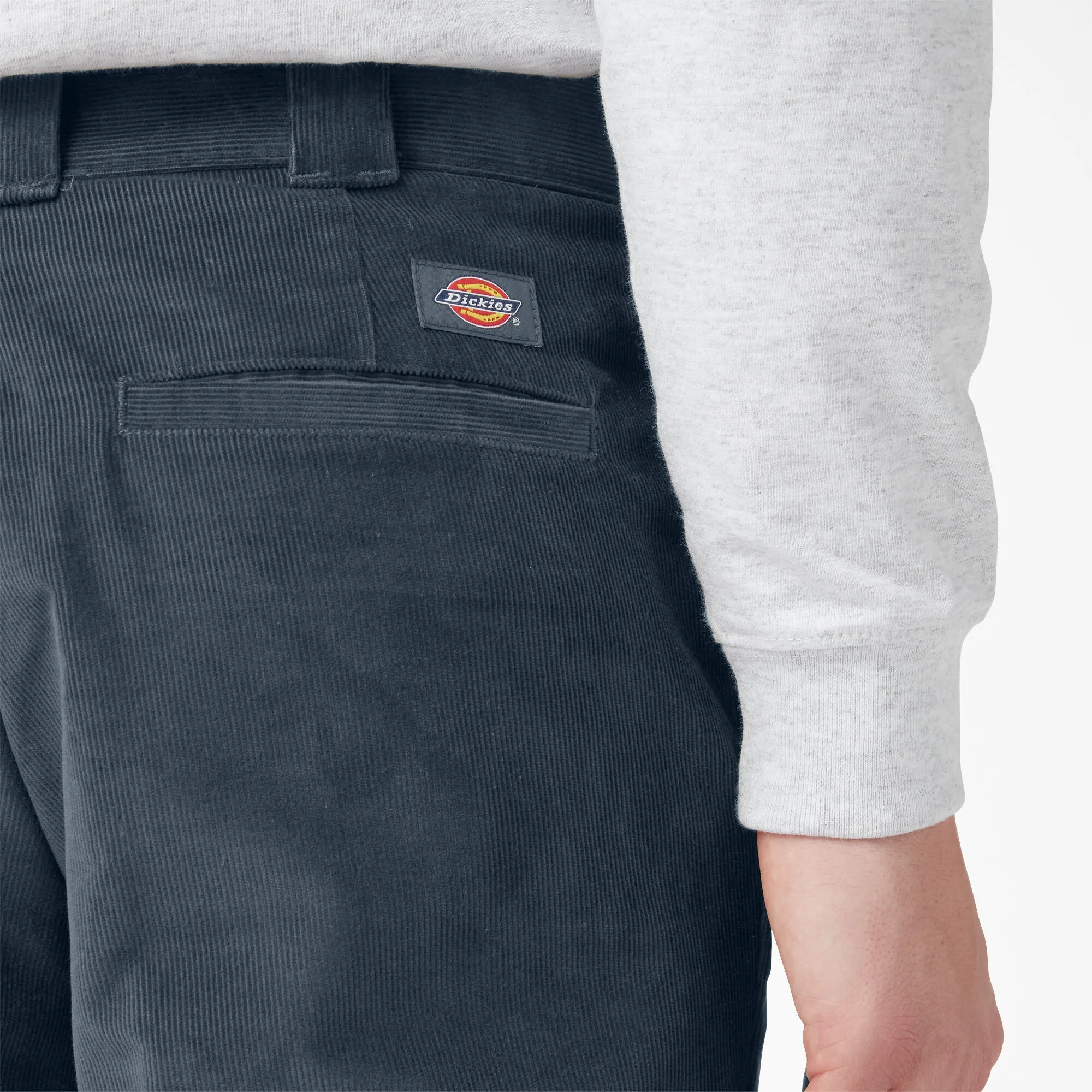 Dickies - Flat Front Corduroy Pants - Airforce Blue