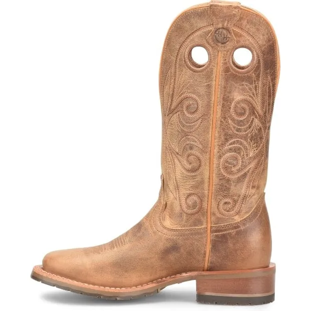 Double H Men's Kenna 12" Wide ST Slip Resist Roper Work Boot -Brown- DH7035