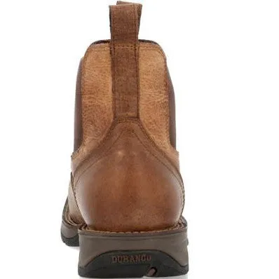 Durango Men's Rebel Red Dirt 6 ST Western Work Boot -Brown And Tan- DDB0460