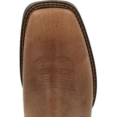 Durango Men's Rebel Red Dirt 6 ST Western Work Boot -Brown And Tan- DDB0460