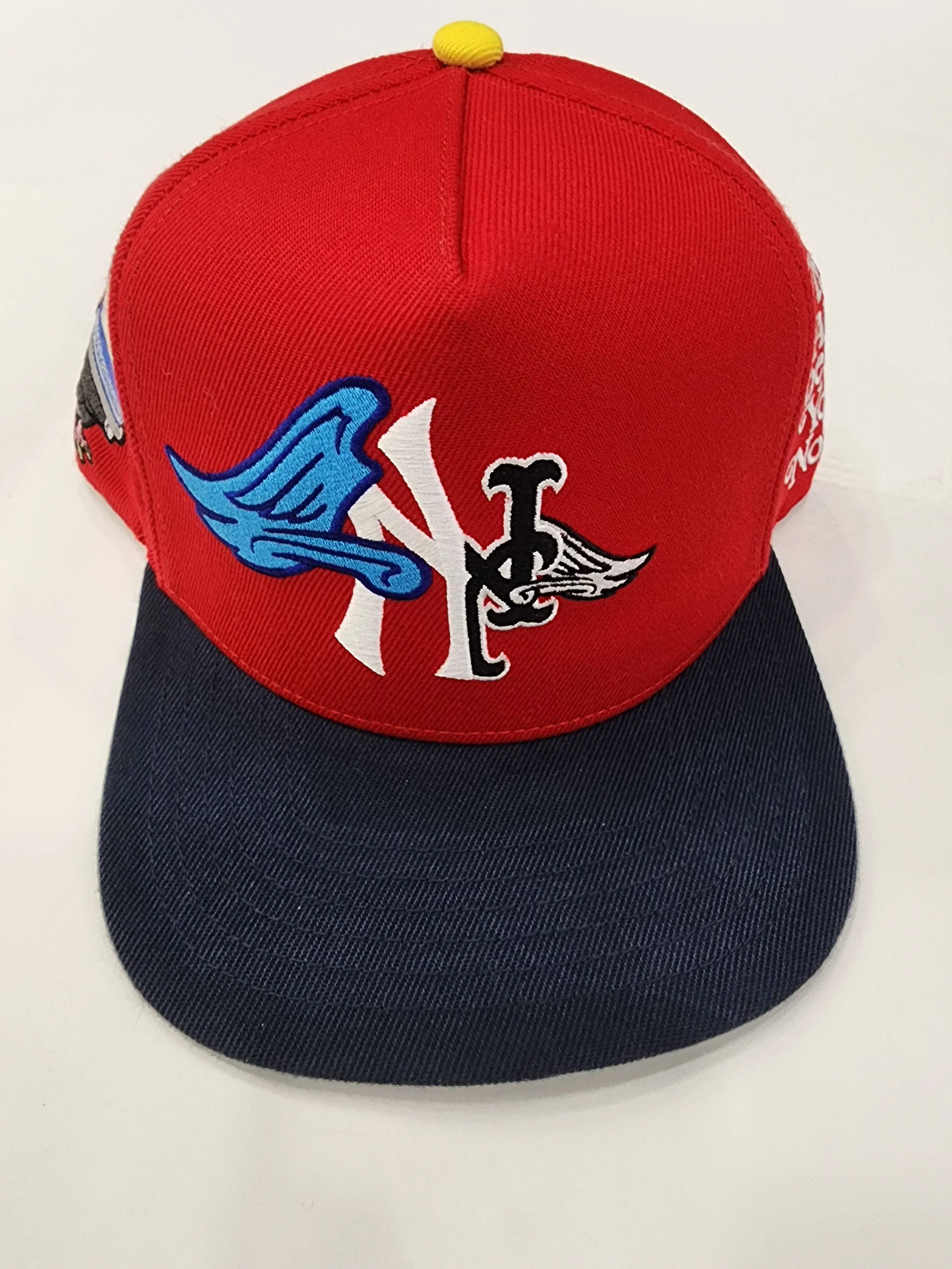 GORGEOUSBUM NY WINGS RED SNAPBACK