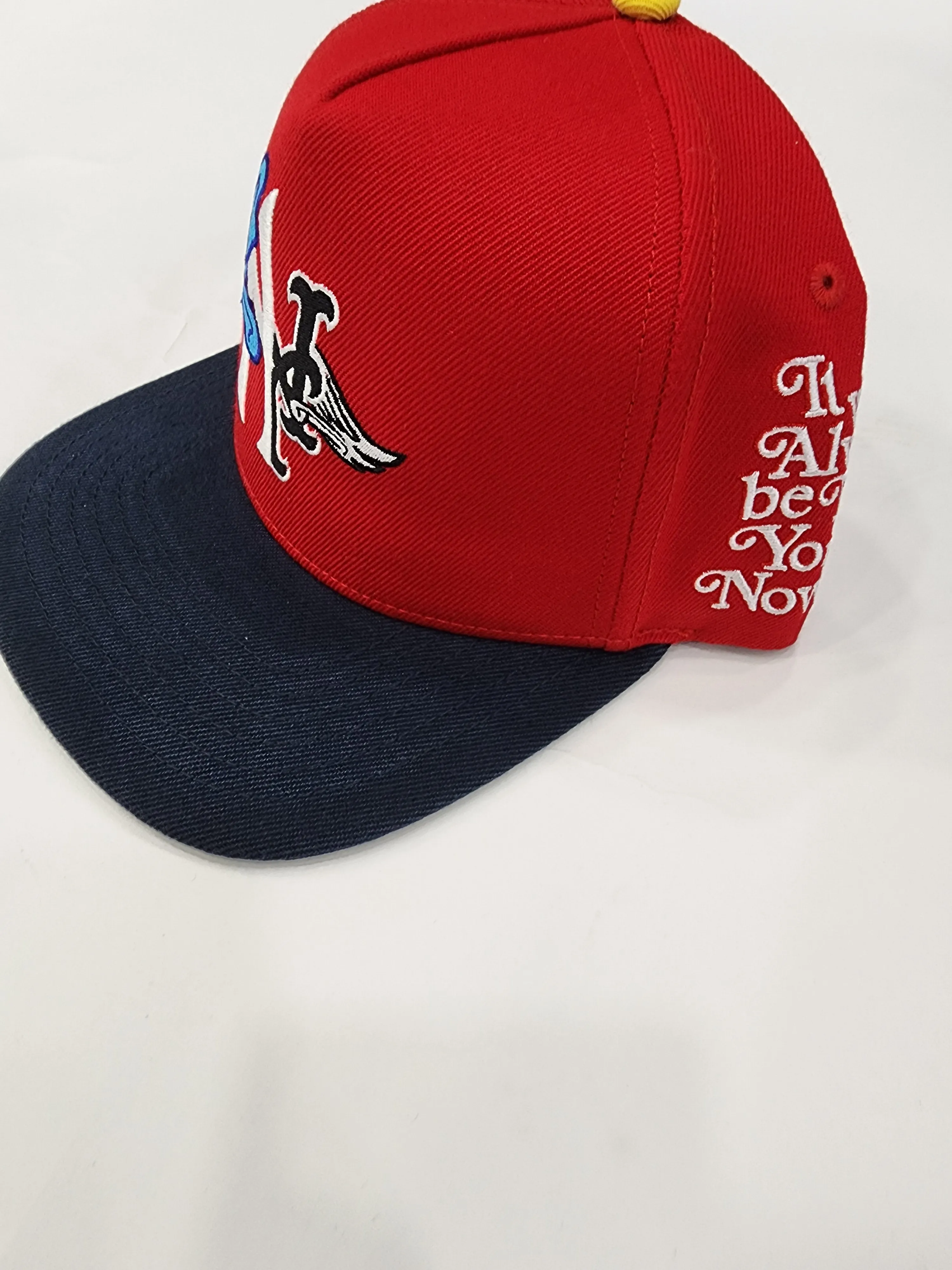 GORGEOUSBUM NY WINGS RED SNAPBACK