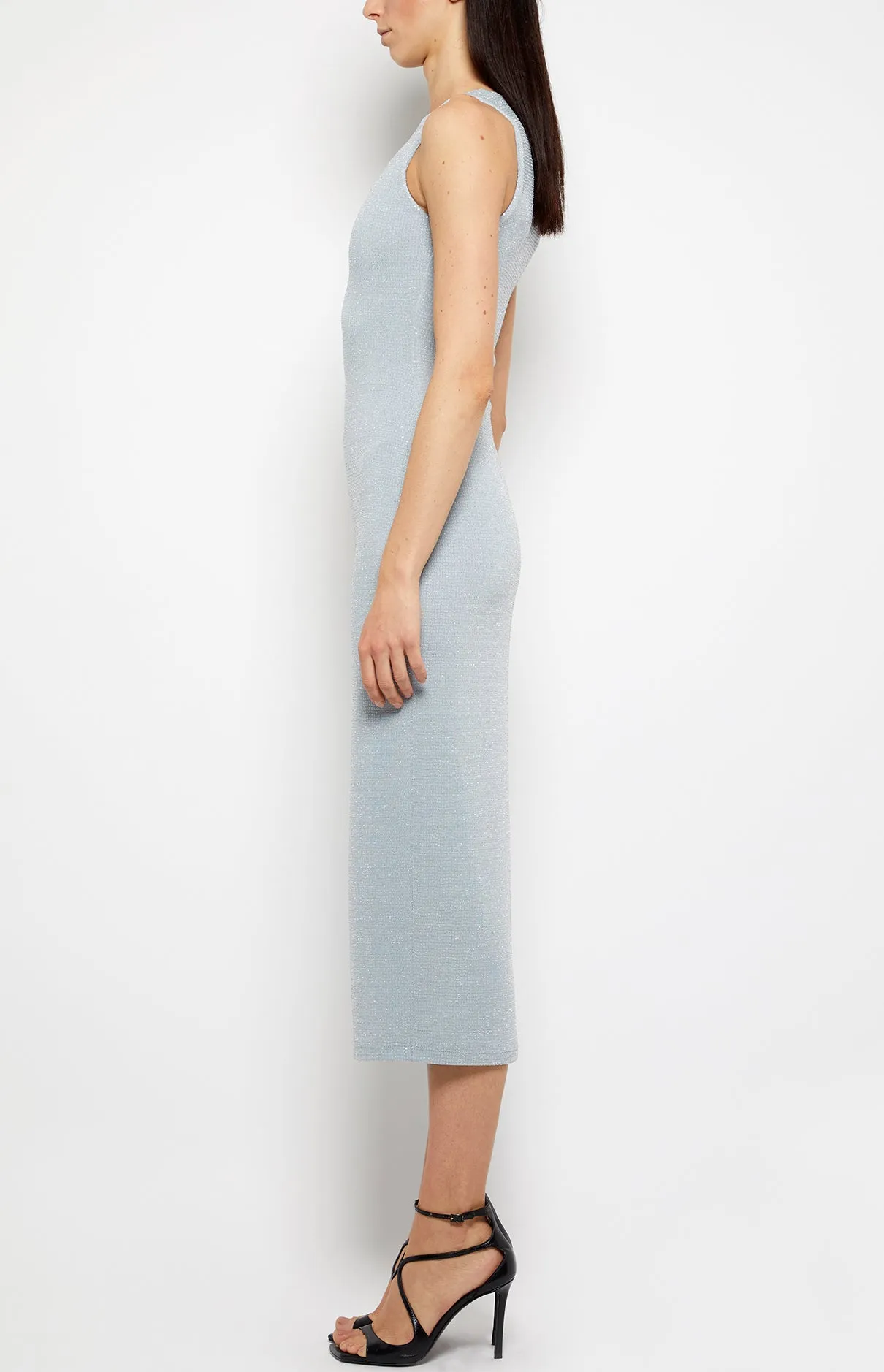 HALTER JERSEY DRESS