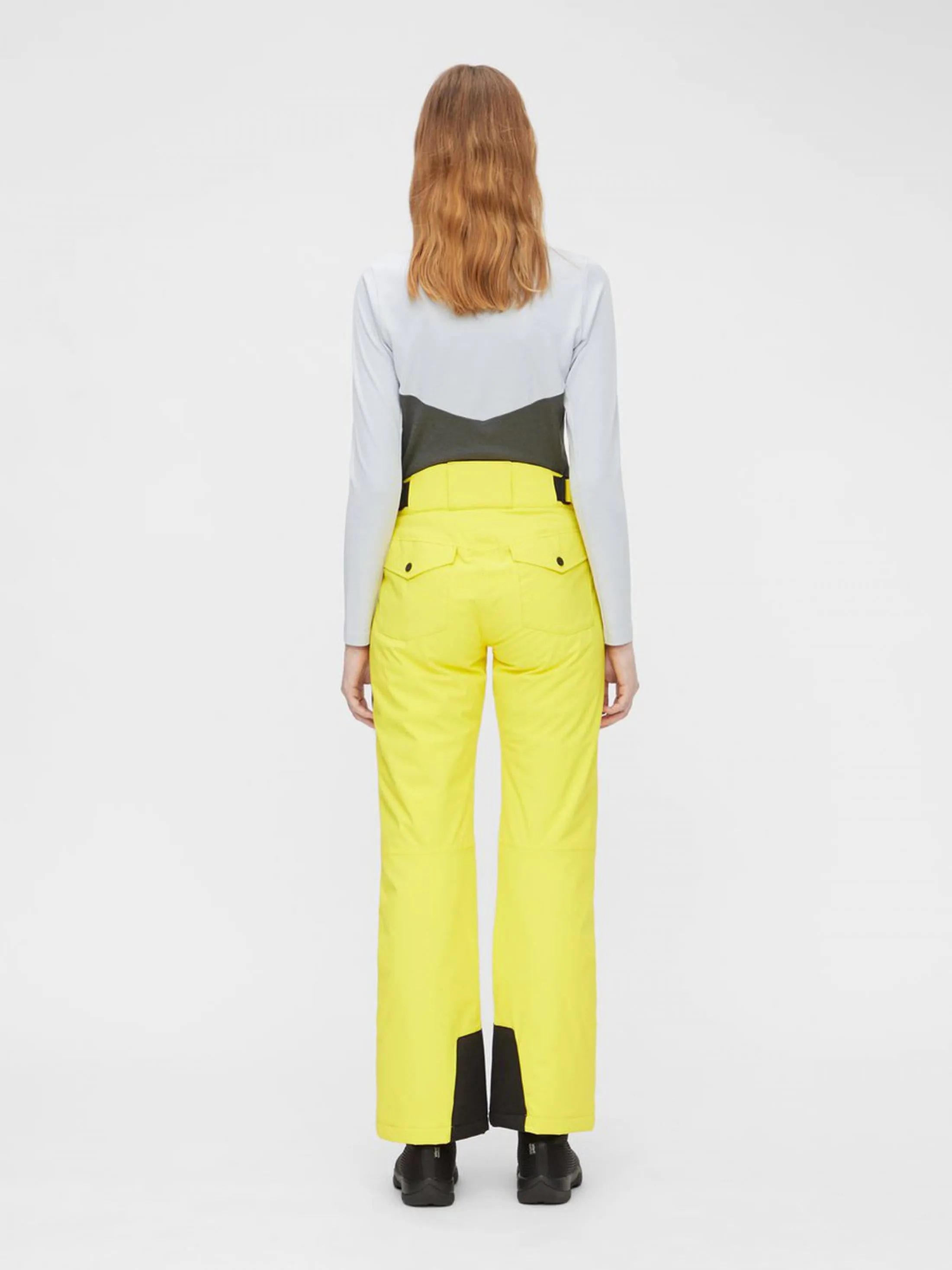 J.Lindeberg Womens Tracy Ski Pants - BANGING YELLOW