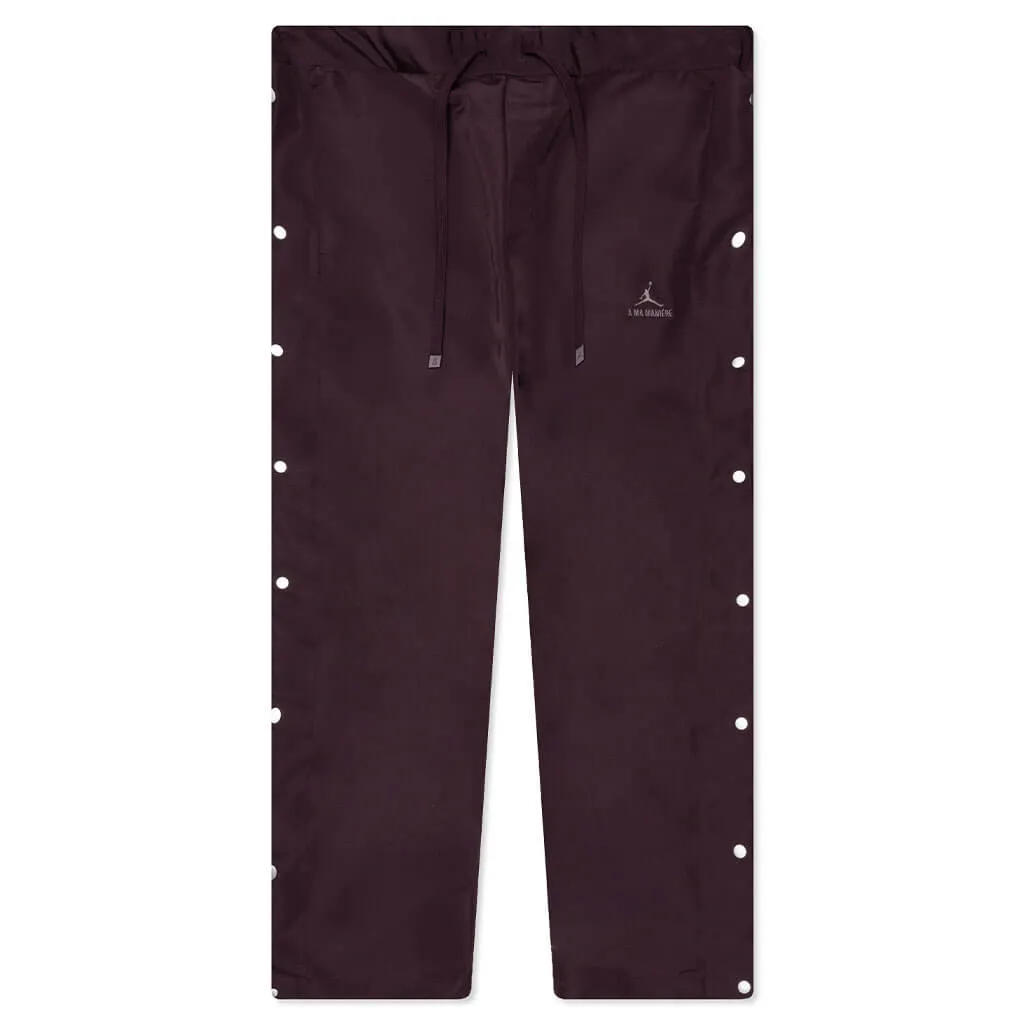 Jordan x A Ma Maniere Snap Pant - Mahogany