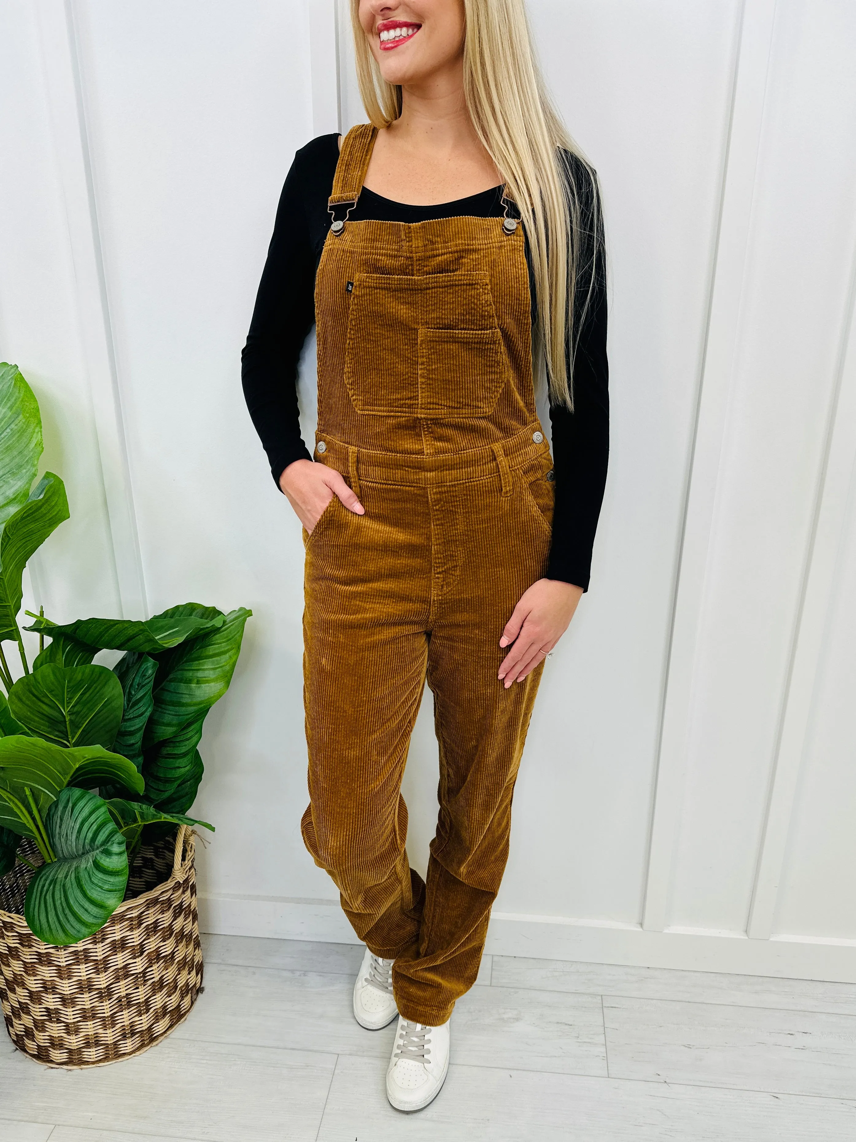 Judy Blue REG/CURVY Cozy in Corduroy Overalls