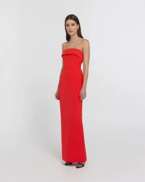 Kianna Sutton Gown - Red