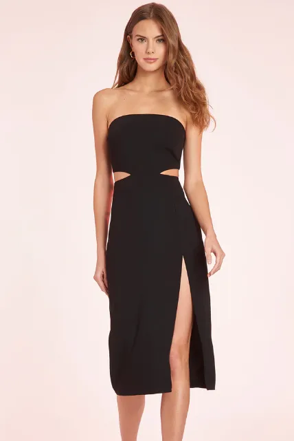 Kloss Side Cutout Midi Dress