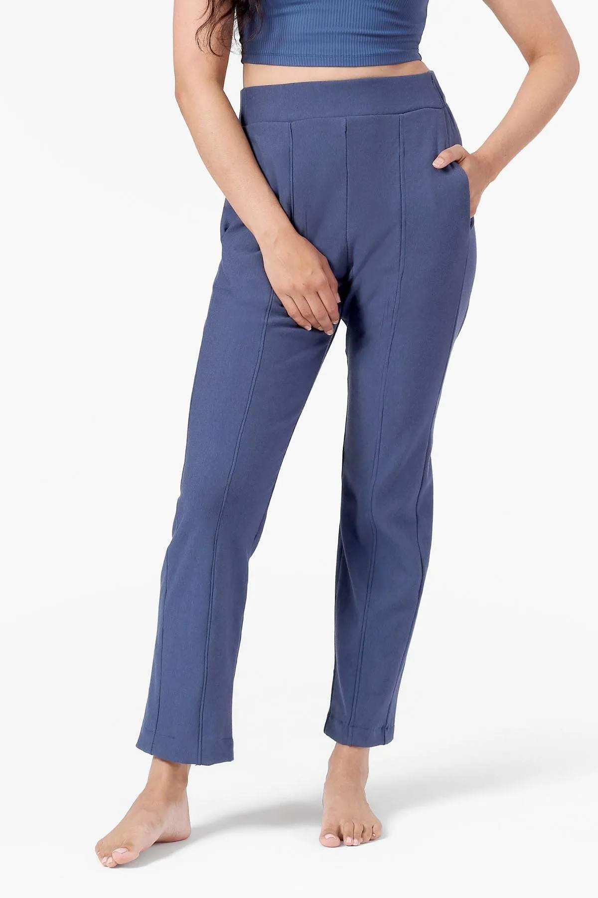 Knox Straight Leg Pant in Sargasso Sea