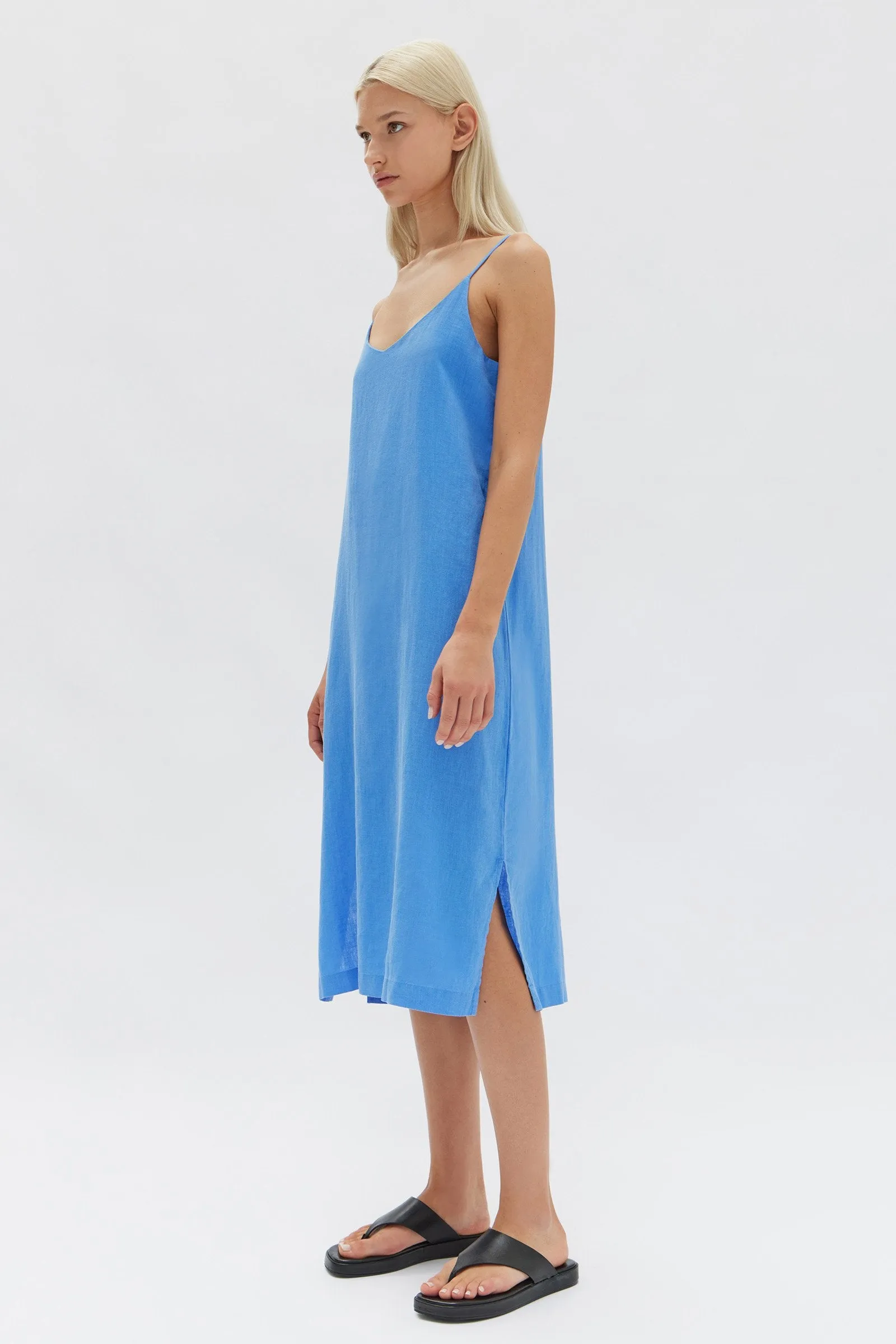 Linen Slip Dress