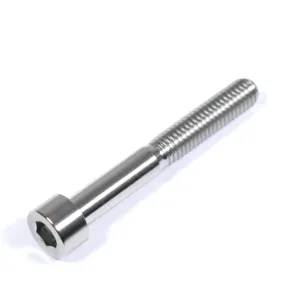 M6 Titanium Socket Cap Head Bolt M6x1.00x45