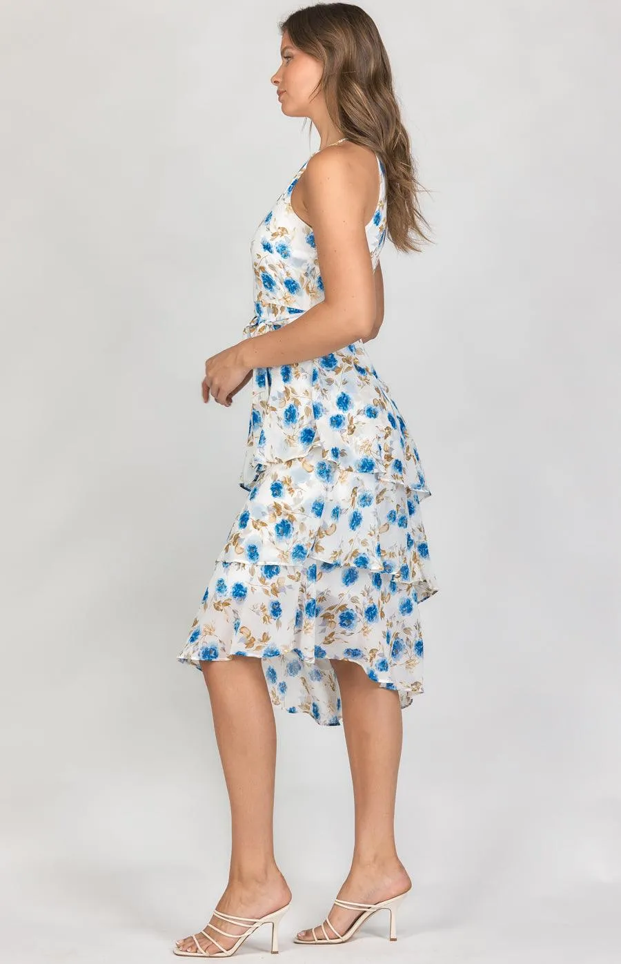 Misha Dress -  White Floral