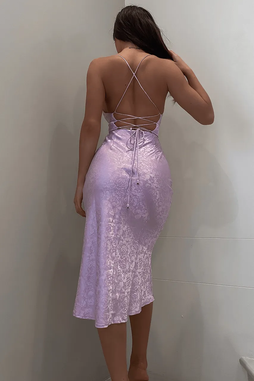 Nadia Slip Dress - Lilac