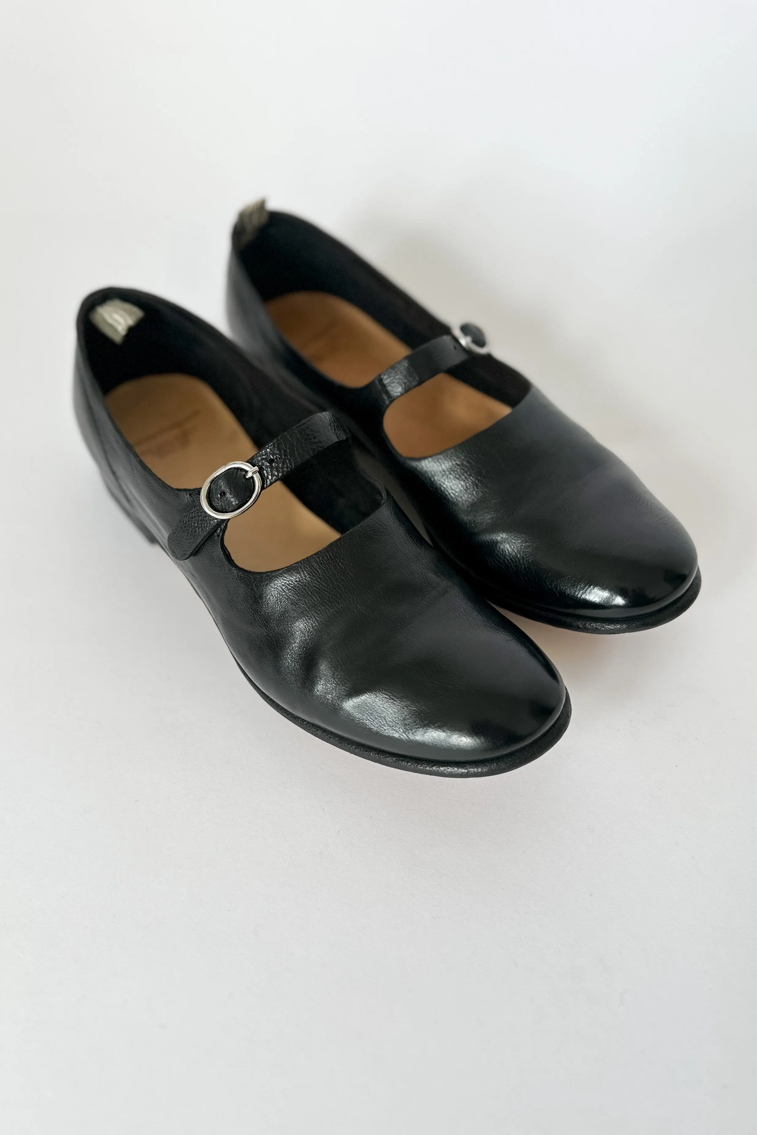 Officine Creative - Mary Jane Shoe 012 - Nero