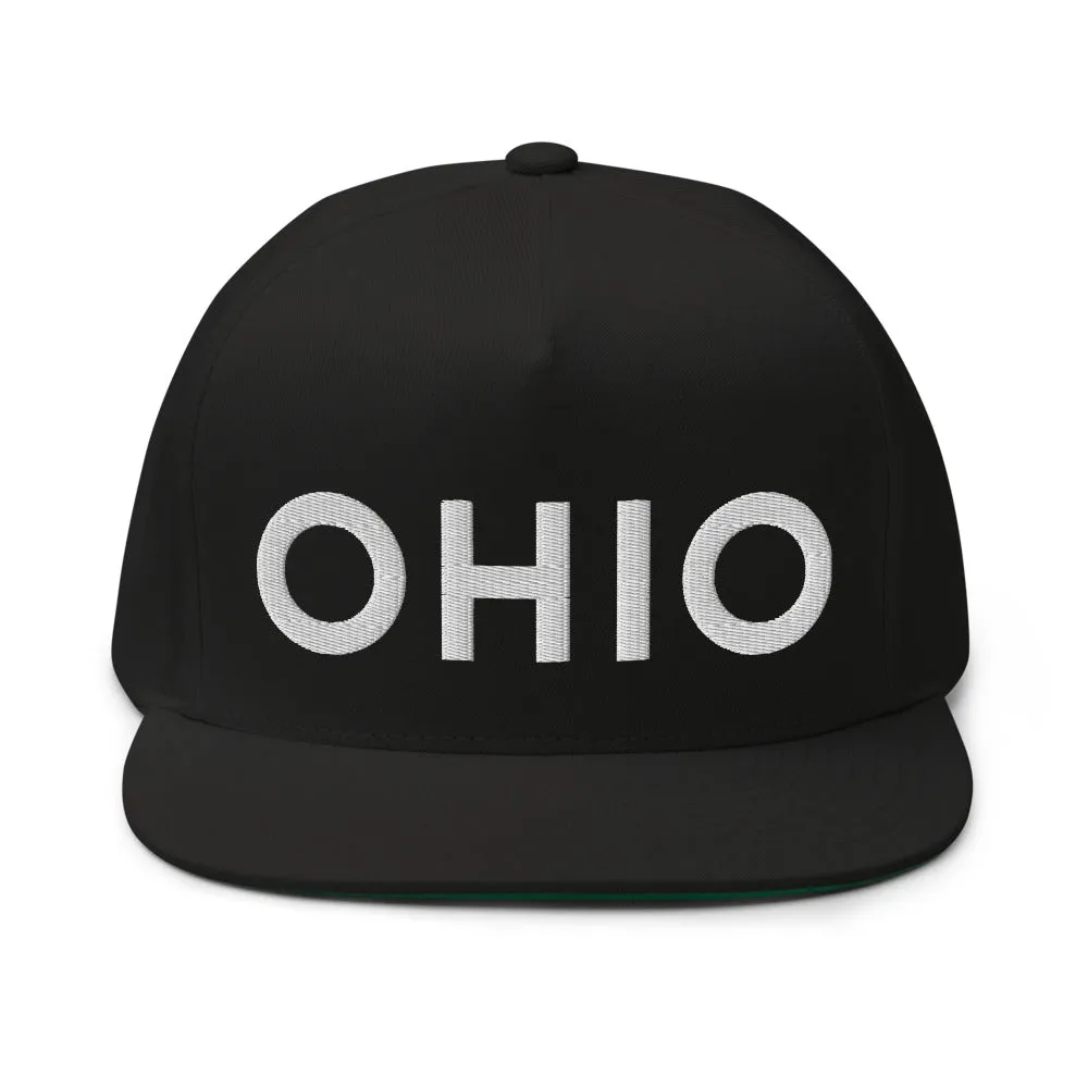 Ohio Flat Bill Cap