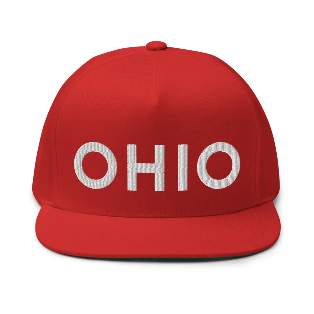 Ohio Flat Bill Cap