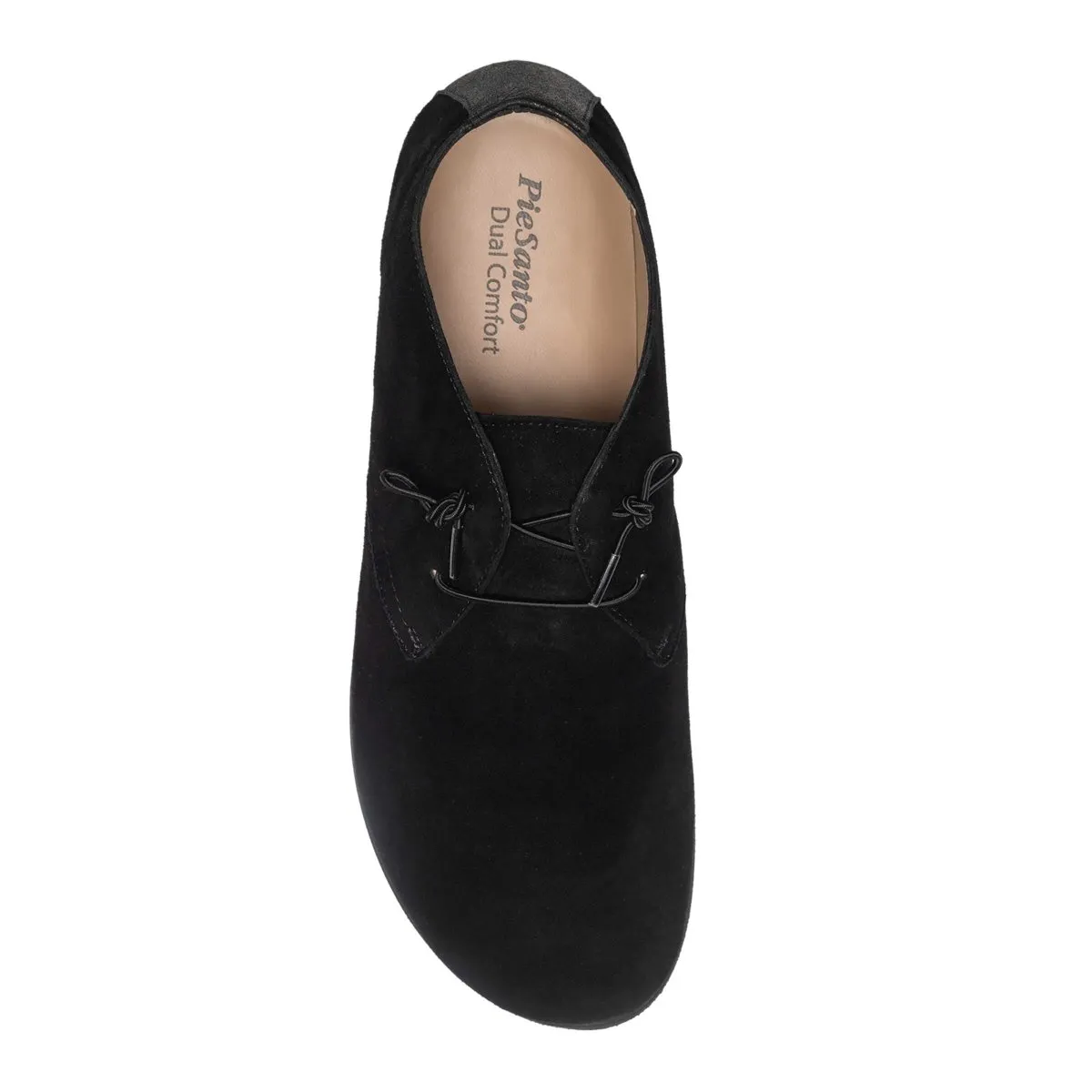 Pie Santo Women's Belgium Black Suede