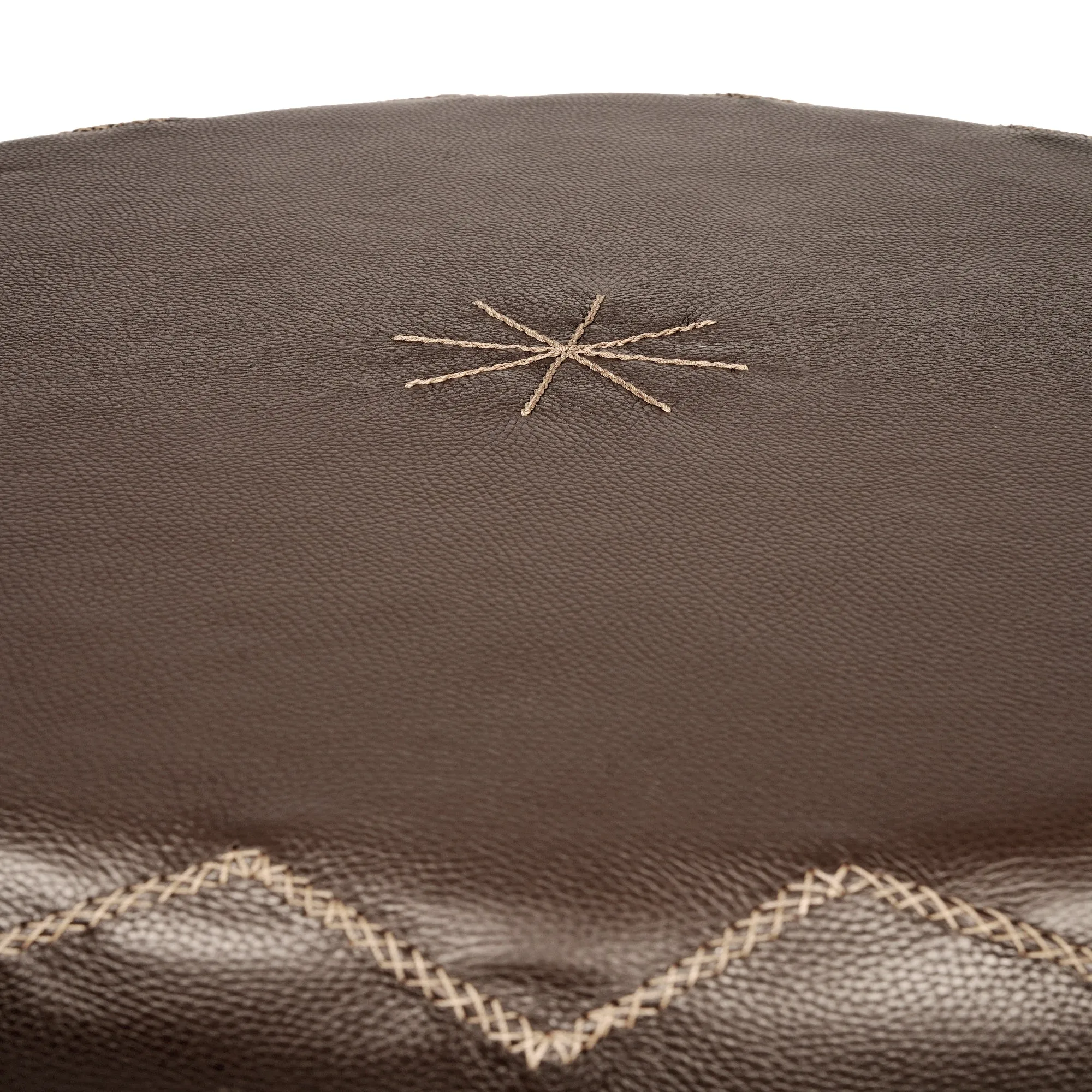 Pouf Dubai L Cervo Brown