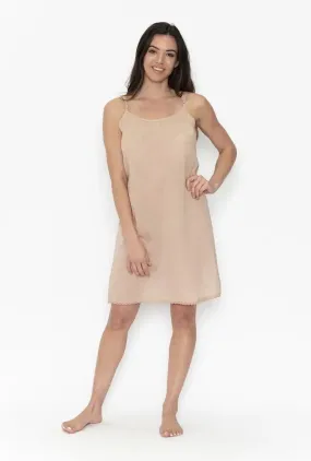 Reversable Organic Cotton Dress Slip - Natural