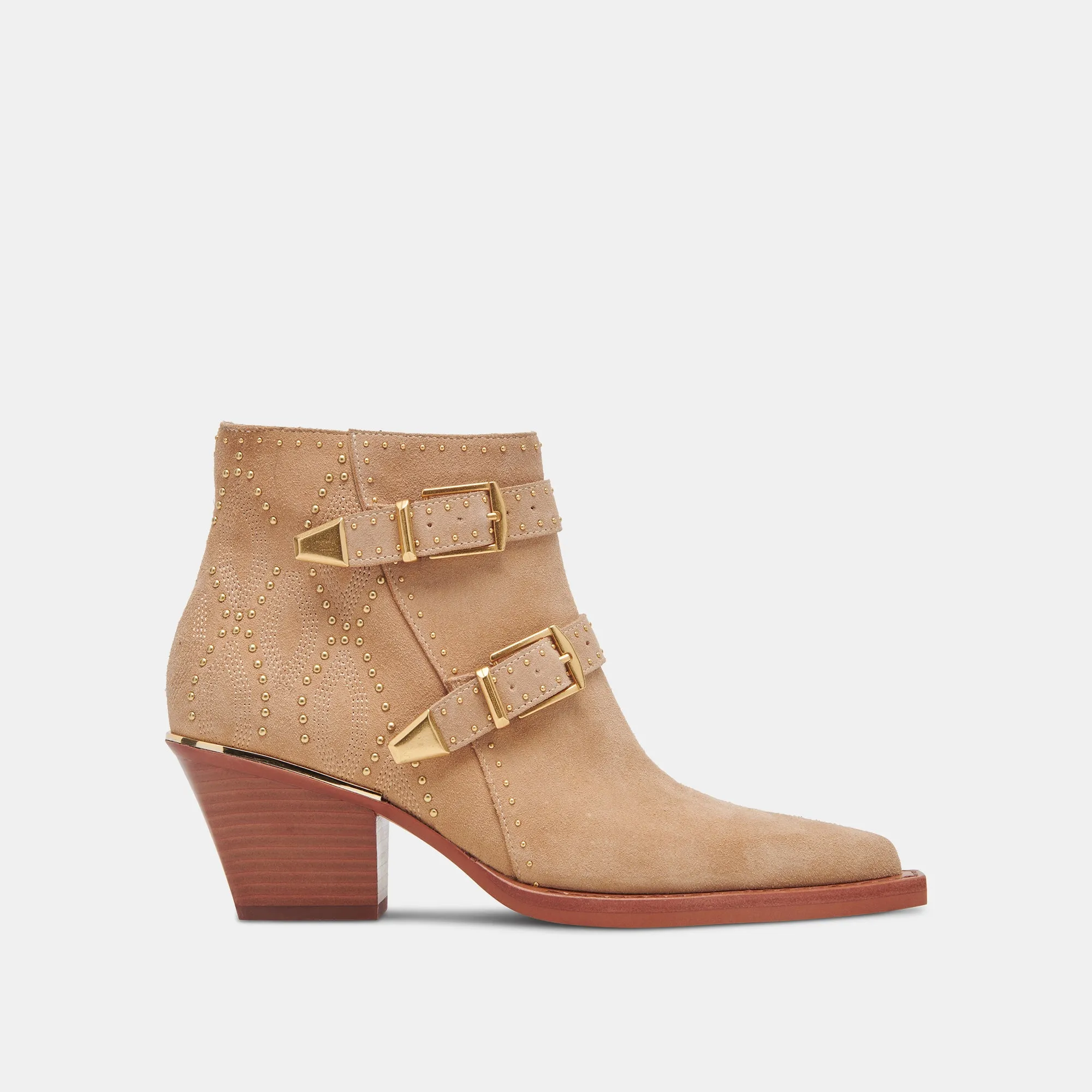 RONNIE BOOTIES CAMEL SUEDE