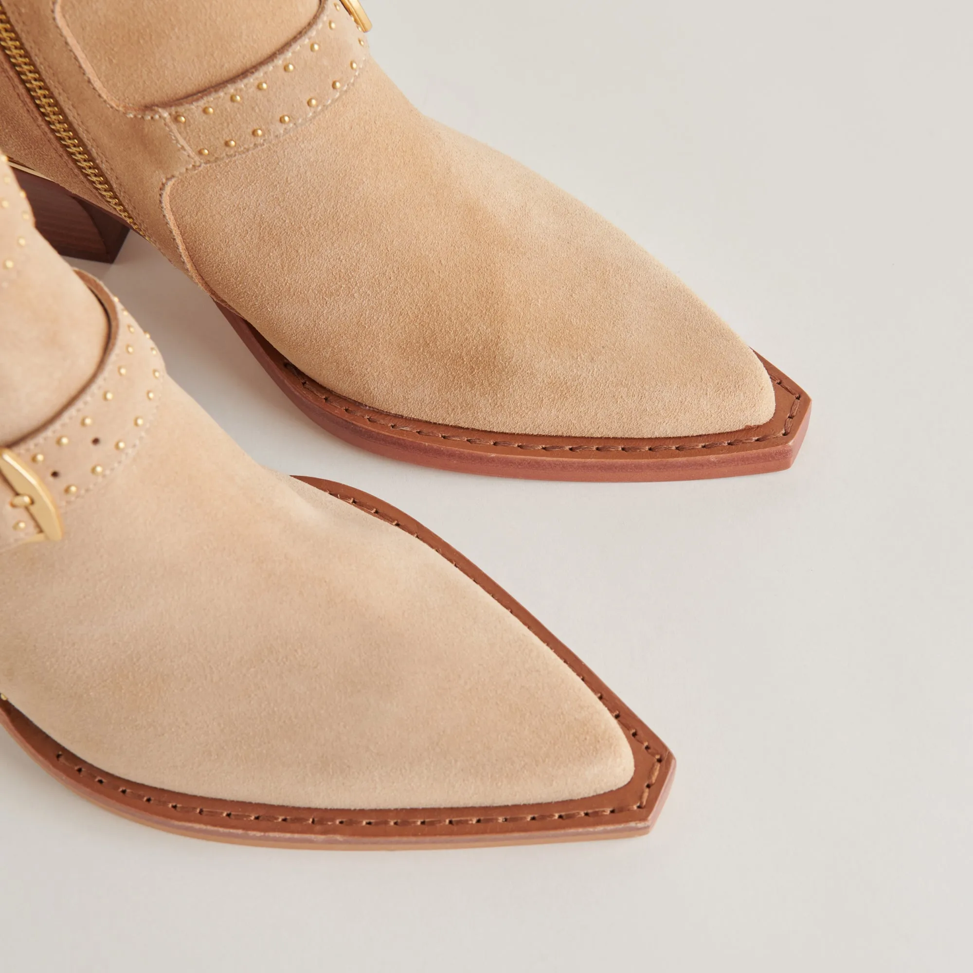 RONNIE BOOTIES CAMEL SUEDE