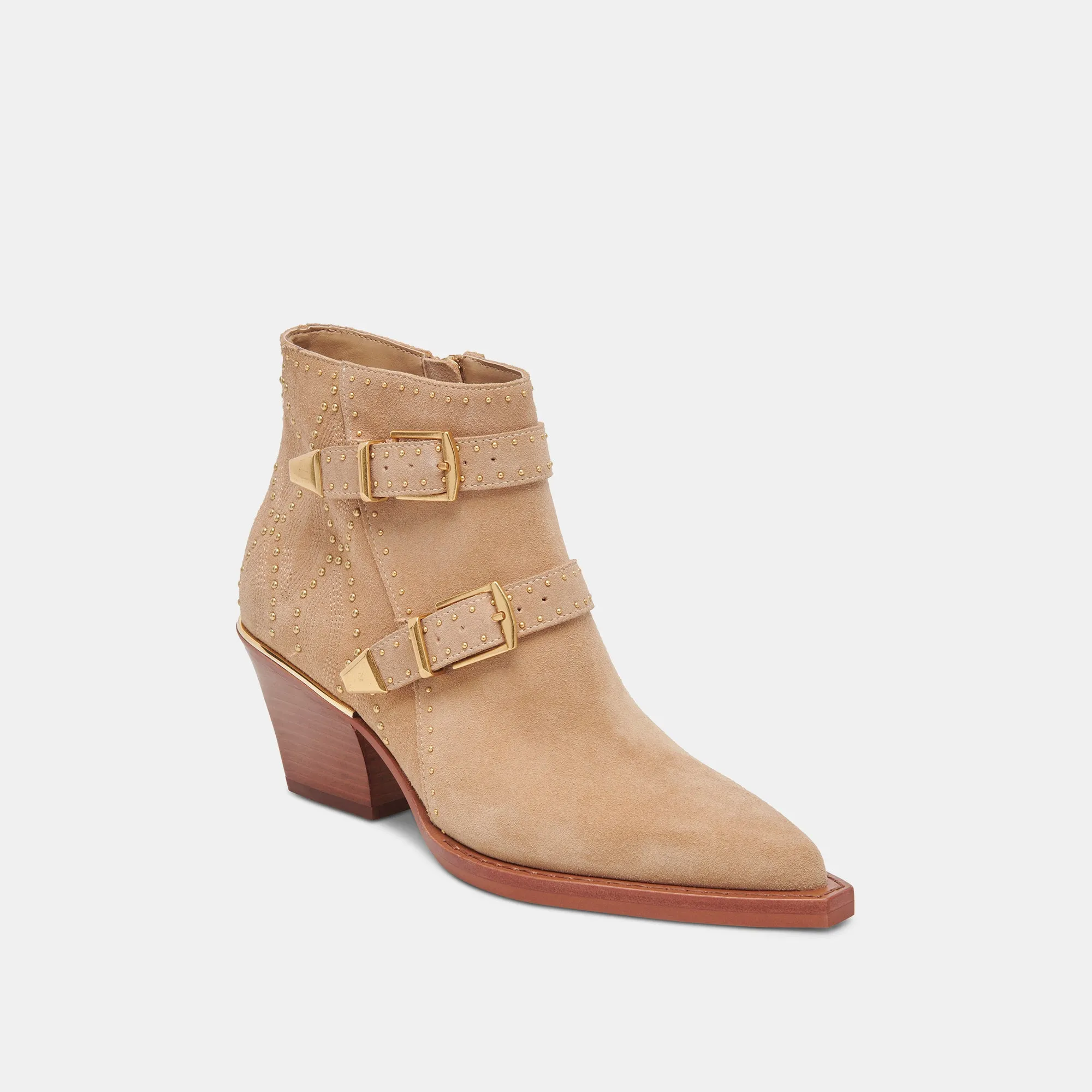 RONNIE BOOTIES CAMEL SUEDE