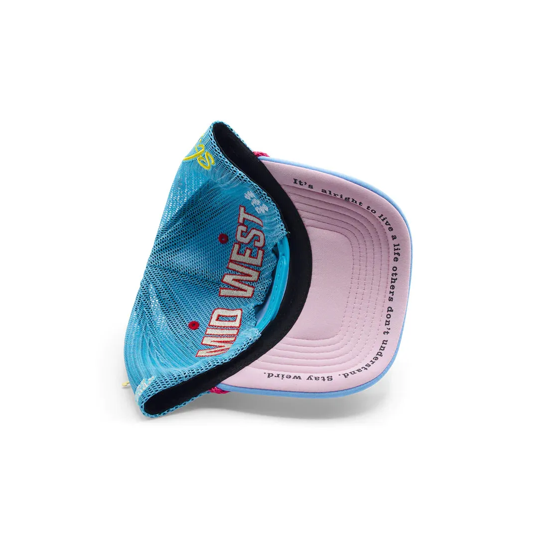 Saint Louis Trucker Hat Sky Blue