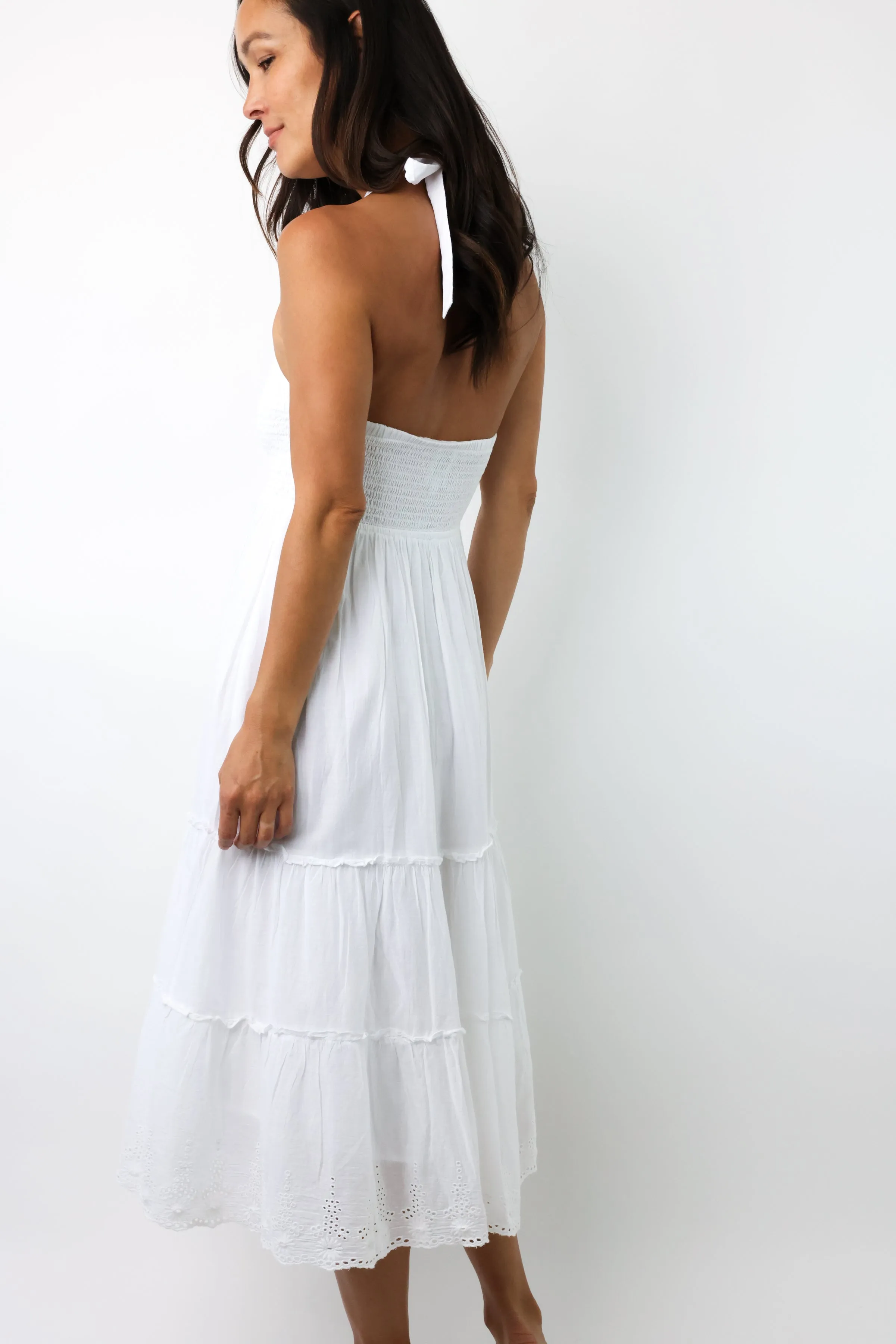 Sashi Midi Halter Dress