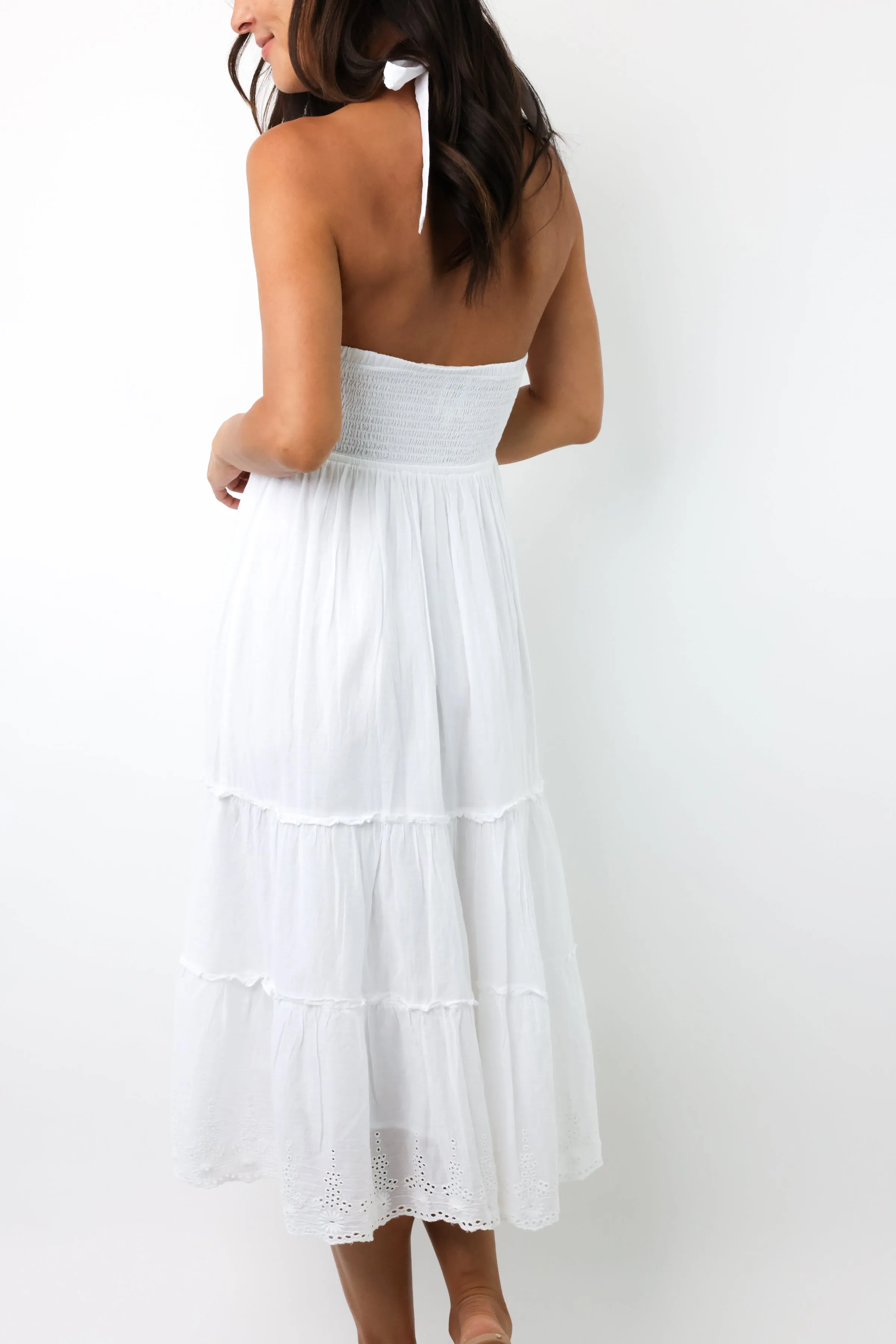 Sashi Midi Halter Dress