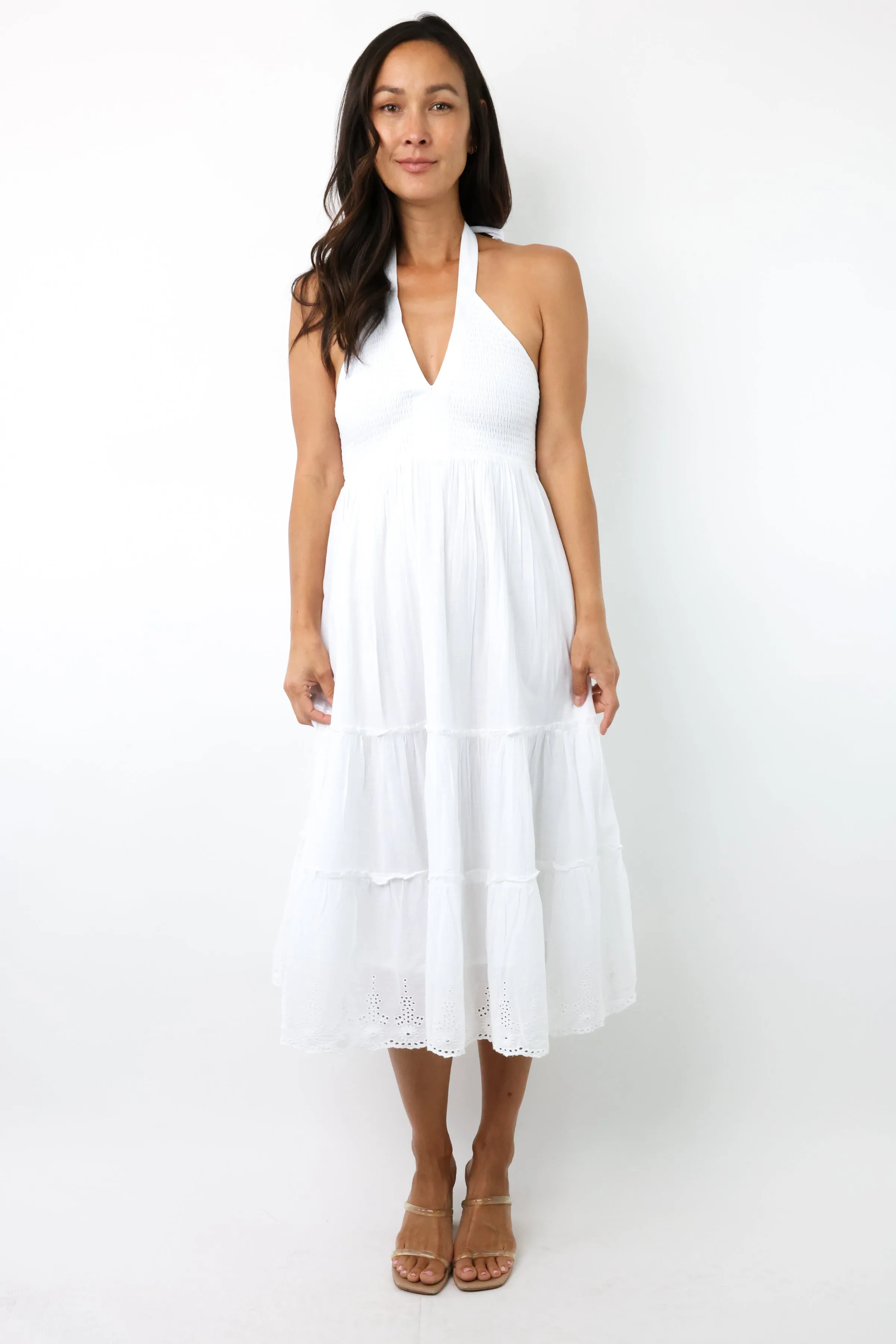 Sashi Midi Halter Dress