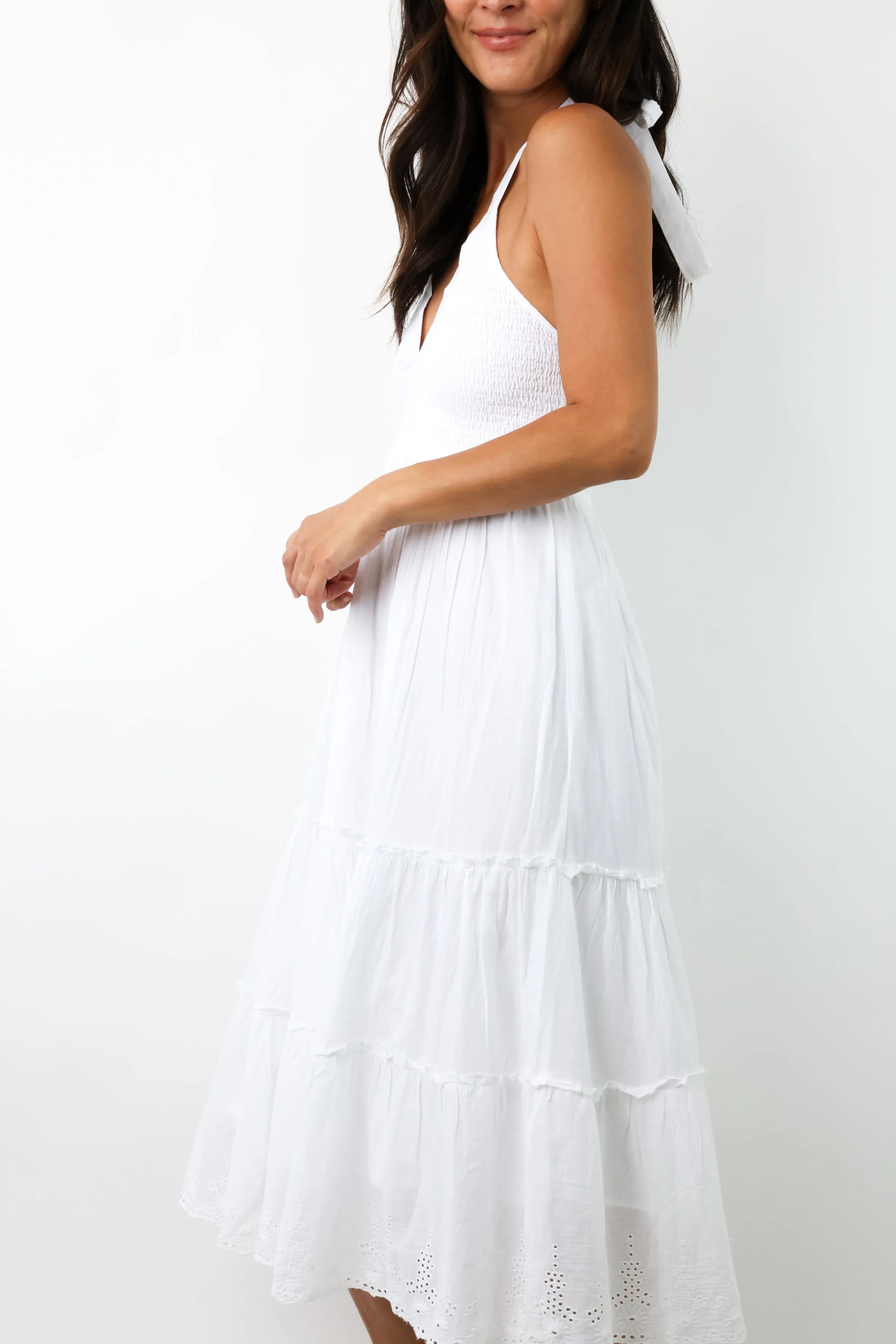 Sashi Midi Halter Dress