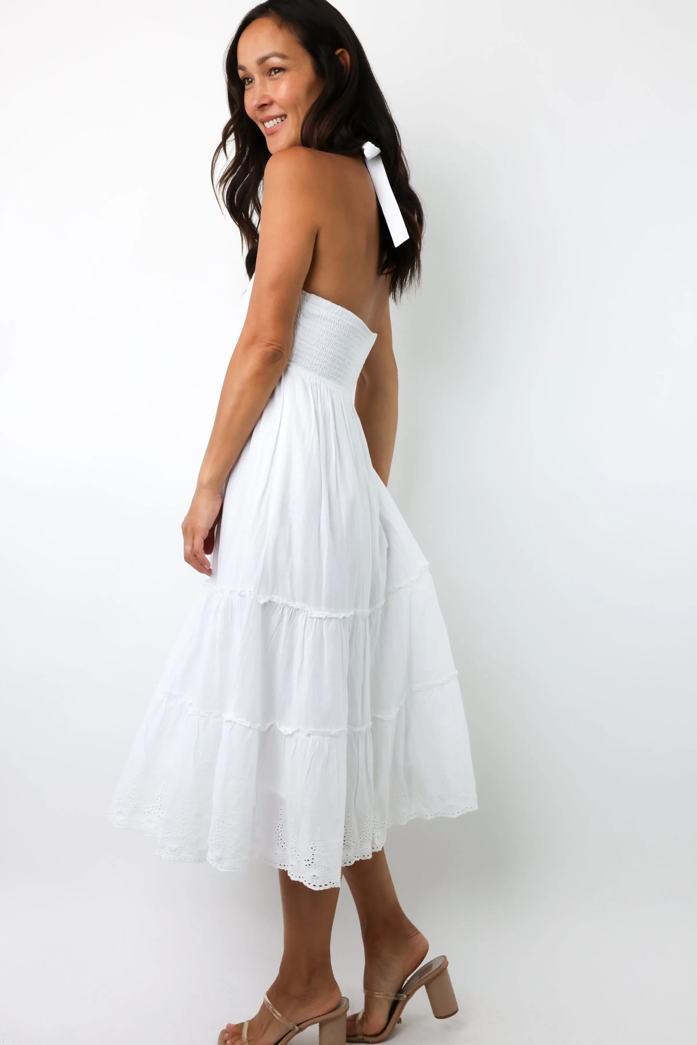 Sashi Midi Halter Dress