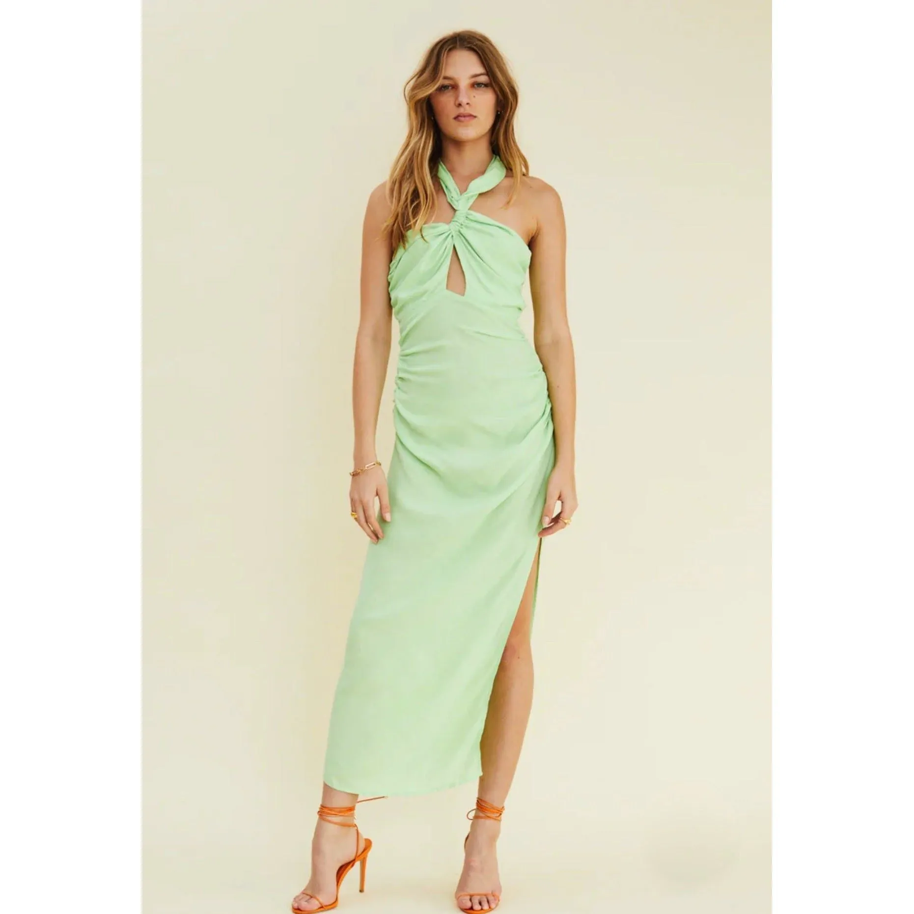 Suboo Halley Halter Midi Dress