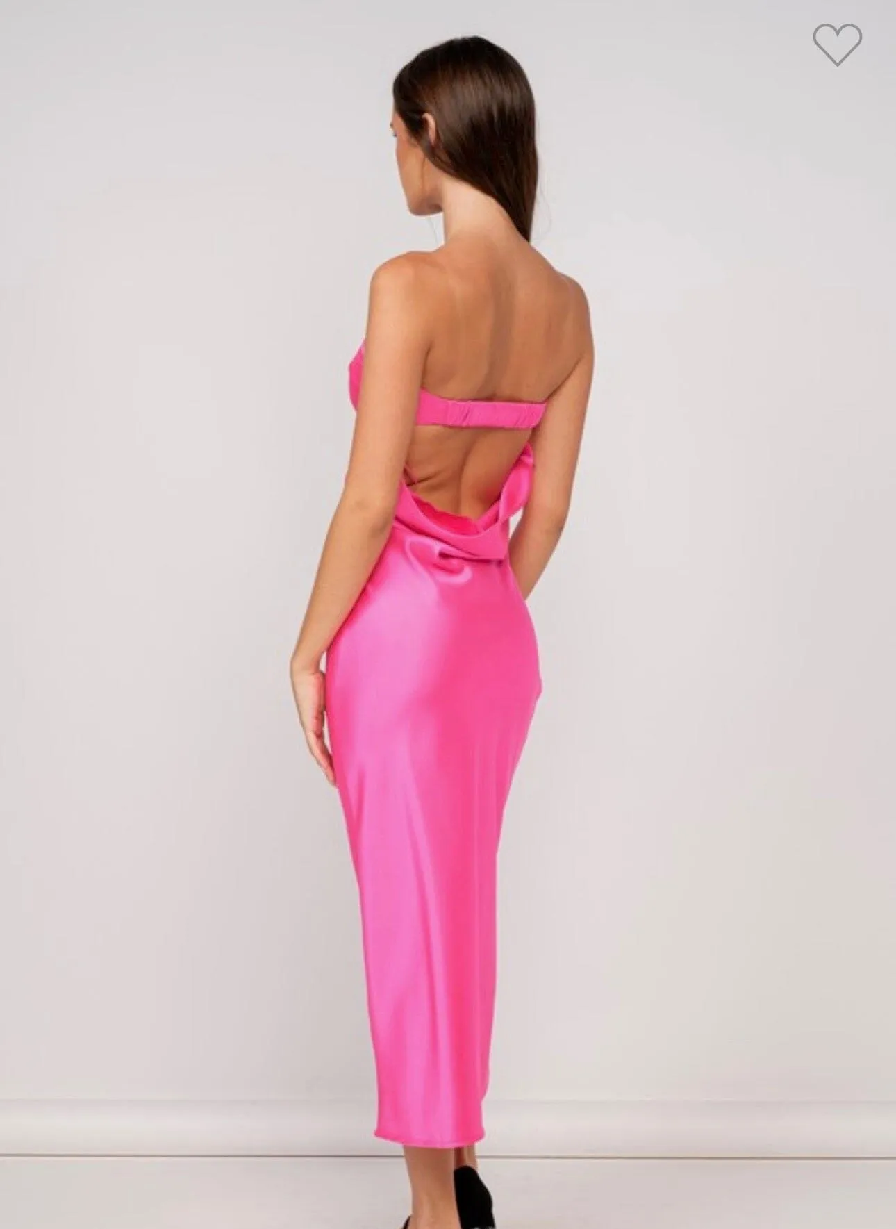 Sydney Satin Midi Dress