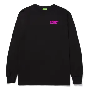 T-SHIRT HUF LONGUES MANCHES NO CAP BLACK