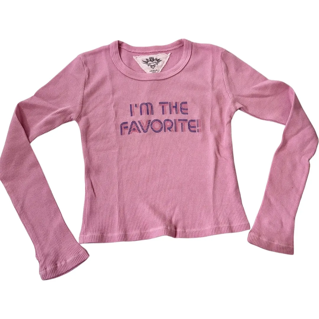 T2Love Favorite Long Sleeve Thermal Tee