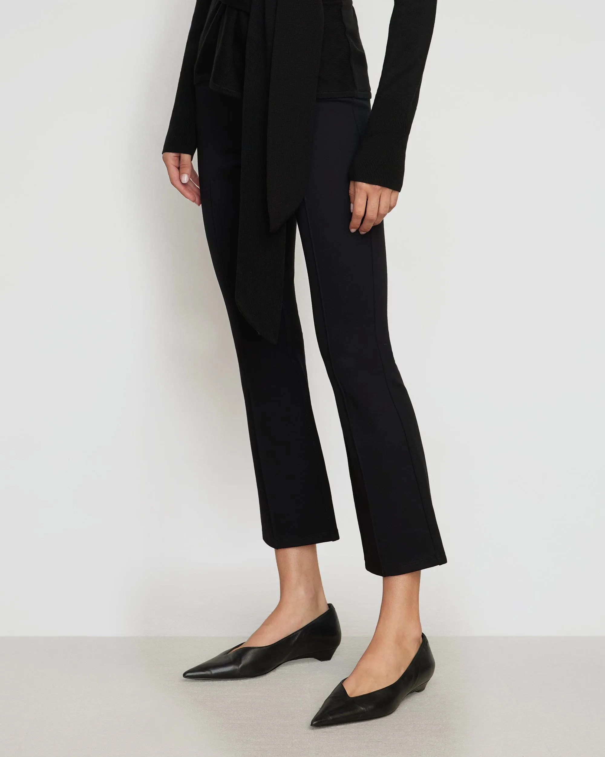 Tez Kick-Flare Ponte Stretch Pant