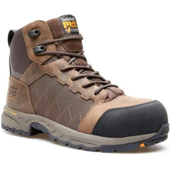 Timberland Pro Men's Payload 6" Comp Toe Work Boot- Brown- TB0A27JM214