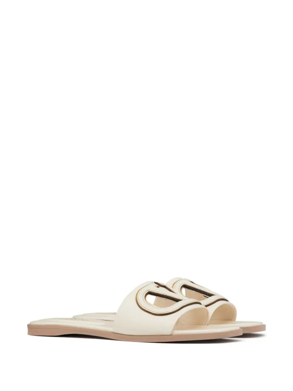 Valentino Garavani V Logo Slide Sandal